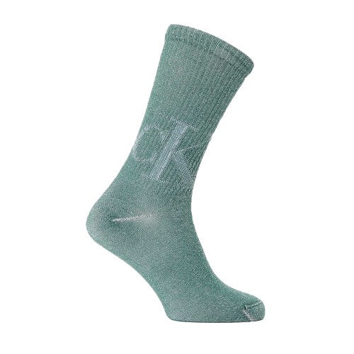 Front - Calvin Klein Unisex Adult Monogram Crew Socks