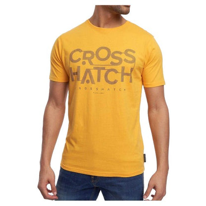 Front - Crosshatch Mens Meshouts T-Shirt