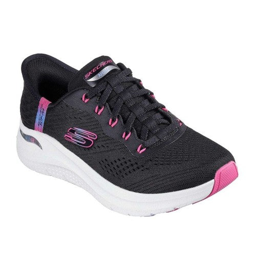 Front - Skechers Womens/Ladies Arch Fit 2.0 - Easy Chic Slip-In Trainers