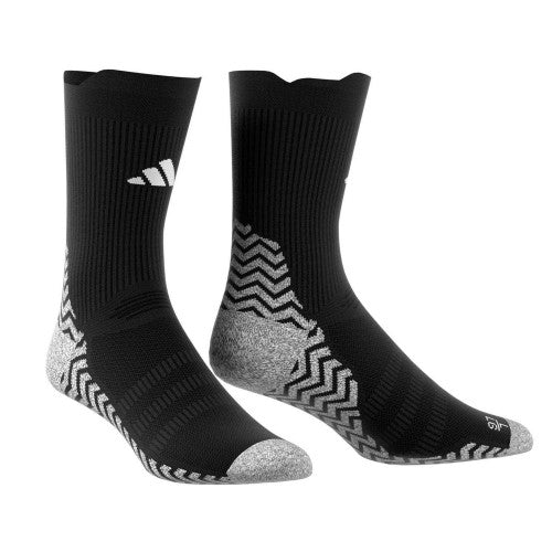 Front - Adidas Unisex Adult Knitted Trainer Socks