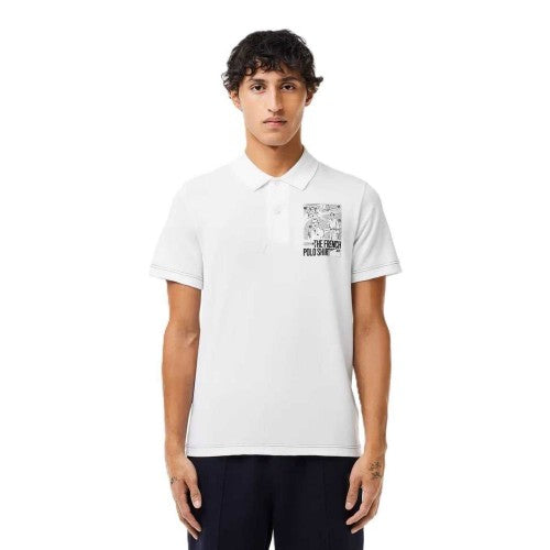 Front - Lacoste Mens The French Regular Polo Shirt