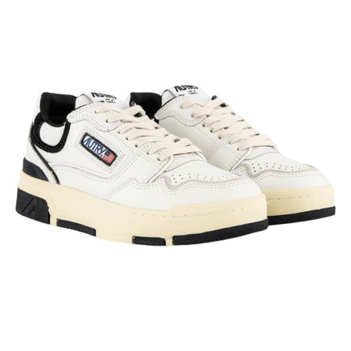 Front - Autry Unisex Adult Logo Leather Trainers