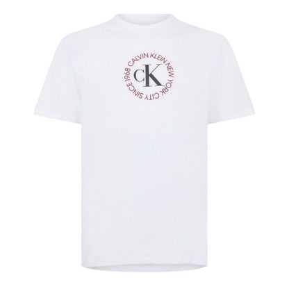 Front - Calvin Klein Unisex Adult Regular T-Shirt
