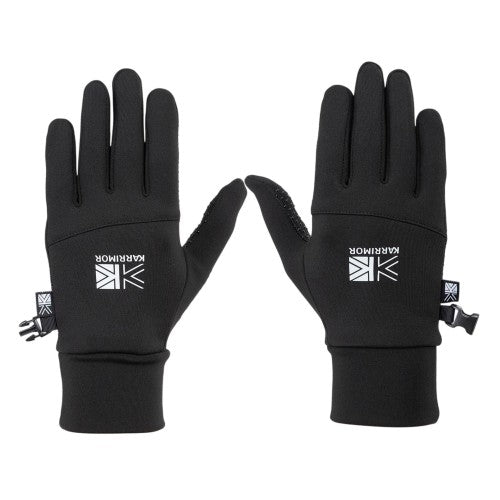 Front - Karrimor Childrens/Kids Logo Thermal Gloves