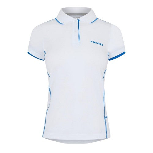 Front - Head Womens/Ladies Club Italy Contrast Detail Polo Shirt