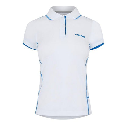 Front - Head Womens/Ladies Club Italy Contrast Detail Polo Shirt