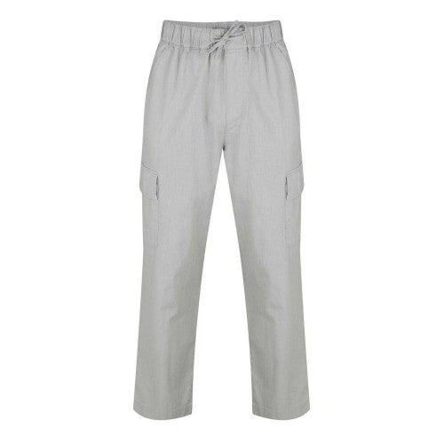 Front - Jack Wills Unisex Adult Linen Lightweight Relaxed Fit Cargo Trousers