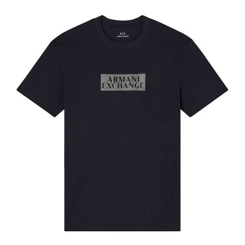 Front - Armani Exchange Mens Logo T-Shirt