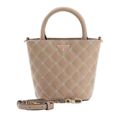 Front - Guess Womens/Ladies Giully Quilted Shoulder Bag