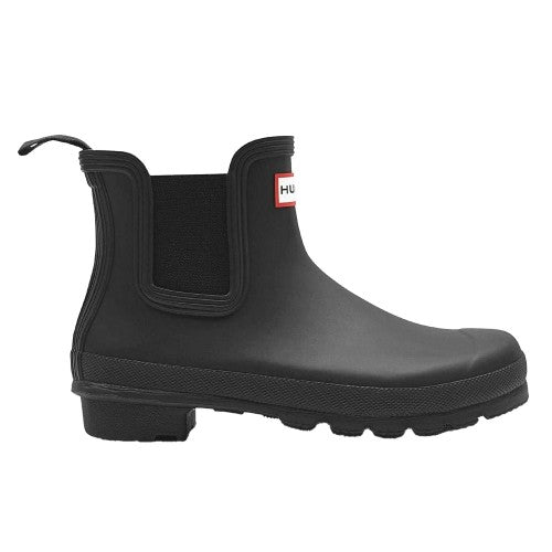 Front - Hunter Womens/Ladies Original Waterproof Block Heel Chelsea Boots
