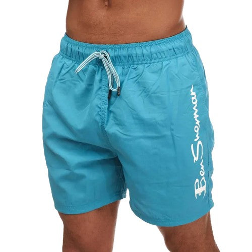 Front - Ben Sherman Mens Boulders Beach Swim Shorts