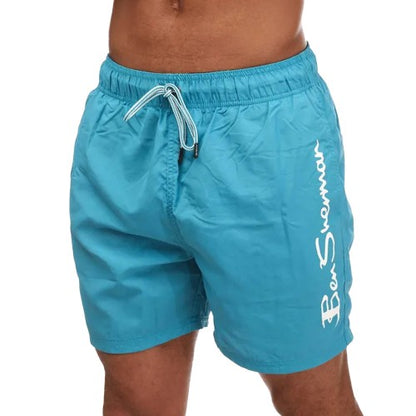 Front - Ben Sherman Mens Boulders Beach Swim Shorts
