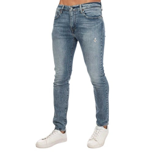 Front - Levis Mens 512 Denim Slim Jeans