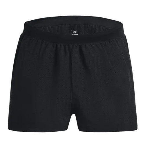 Front - Under Armour Mens Launch Perforated Shorts