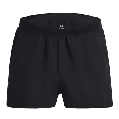 Front - Under Armour Mens Launch Perforated Shorts