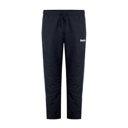 Front - Lonsdale Mens Twin Stripe Tracksuit Bottoms