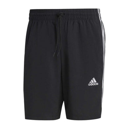 Front - Adidas Mens 3 Stripes Shorts