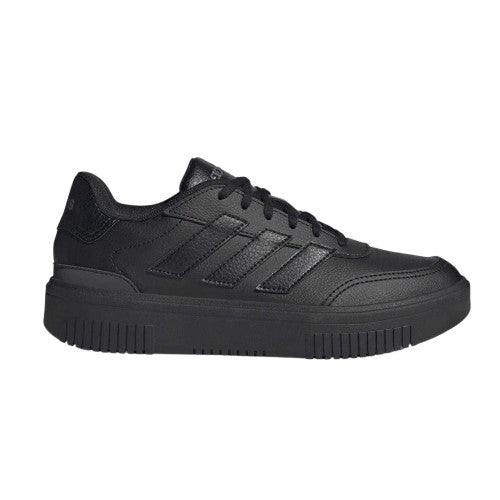 Front - Adidas Womens/Ladies Courtblock Platform Trainers