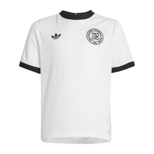 Front - Adidas Childrens/Kids Germany 125th Anniversary Football Jersey