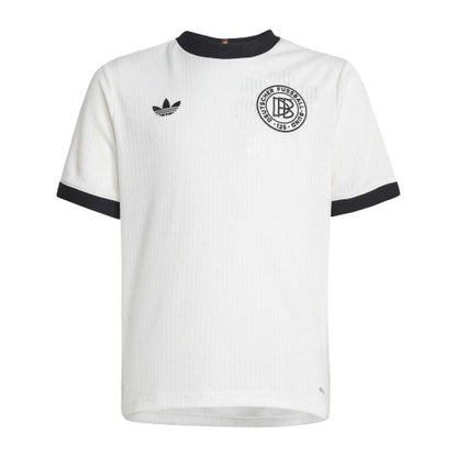 Front - Adidas Childrens/Kids Germany 125th Anniversary Football Jersey