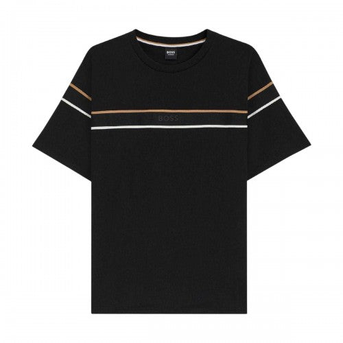 Front - Boss Mens Cotton Jersey T-Shirt