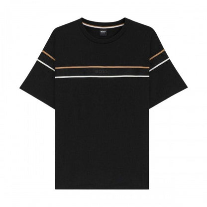 Front - Boss Mens Cotton Jersey T-Shirt