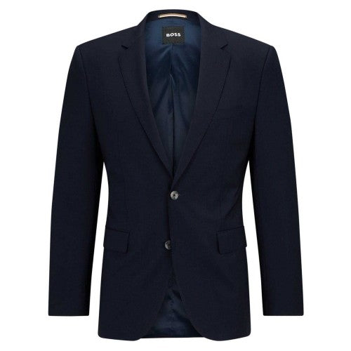 Front - Boss Mens Jasper Suit Jacket