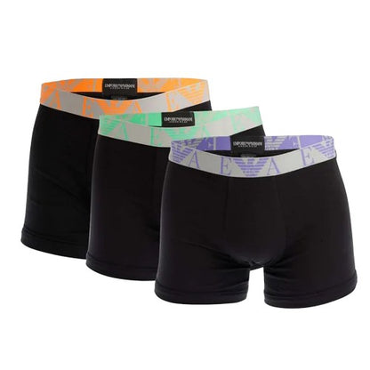 Front - Emporio Armani Mens Boxer Shorts (Pack of 3)