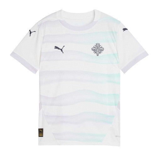 Front - Iceland Childrens/Kids 2025 Puma Football Shirt