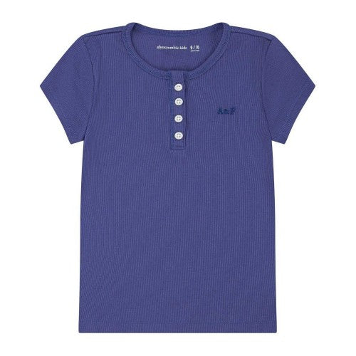 Front - Abercrombie & Fitch Childrens/Kids Rib Knit T-Shirt