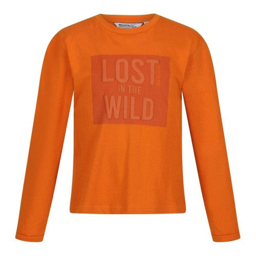 Front - Regatta Childrens/Kids T-Shirt