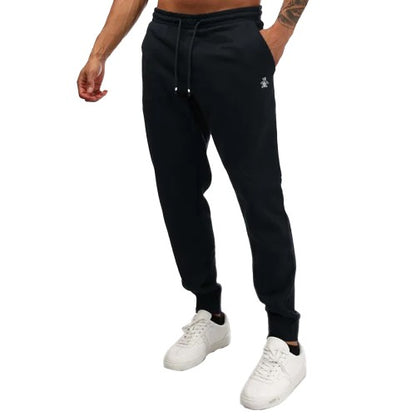 Front - Original Penguin Mens Sticker Pete Fleece Jogging Bottoms