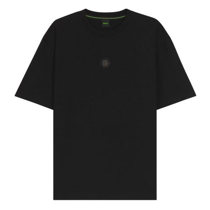 Front - Boss Unisex Adult Monogram Cotton Logo T-Shirt