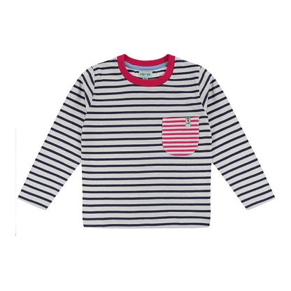 Front - Lilly & Sid Childrens/Kids Regular Long-Sleeved T-Shirt