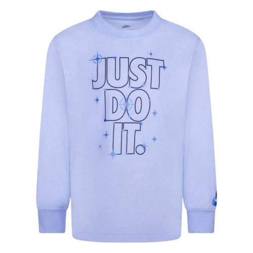 Front - Nike Childrens/Kids Just Do It Jersey Knit Long-Sleeved T-Shirt