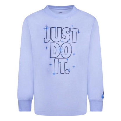 Front - Nike Childrens/Kids Just Do It Jersey Knit Long-Sleeved T-Shirt