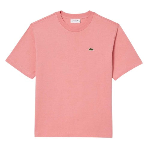 Front - Lacoste Womens/Ladies Pima Cotton Relaxed Fit T-Shirt
