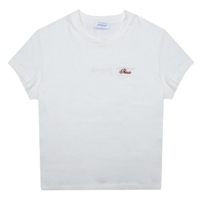 Front - Off White Unisex Adult Jondal Back Print Regular T-Shirt