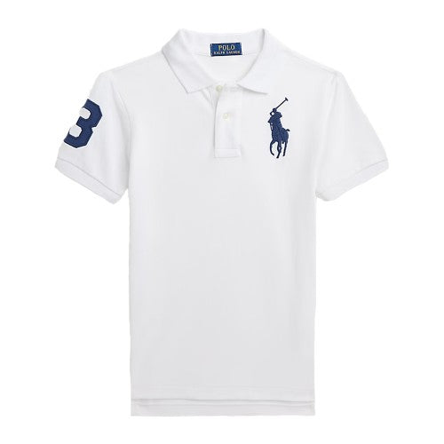 Front - Ralph Lauren Childrens/Kids Rugby Polo Shirt