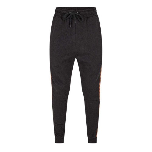 Front - Criminal Damage Mens Trio Fleece Elasticated Hem Joggers