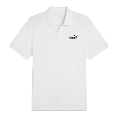 Front - Puma Mens Logo Pique Classic Polo Shirt