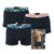Front - Armani Mens Boxer Shorts (Pack of 3)