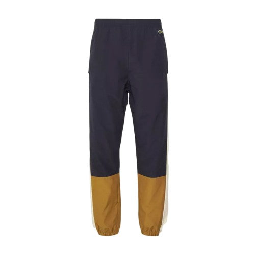 Front - Lacoste Mens Colour Block Tracksuit Bottoms