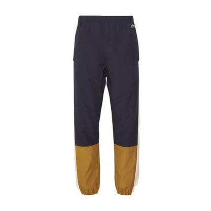 Front - Lacoste Mens Colour Block Tracksuit Bottoms