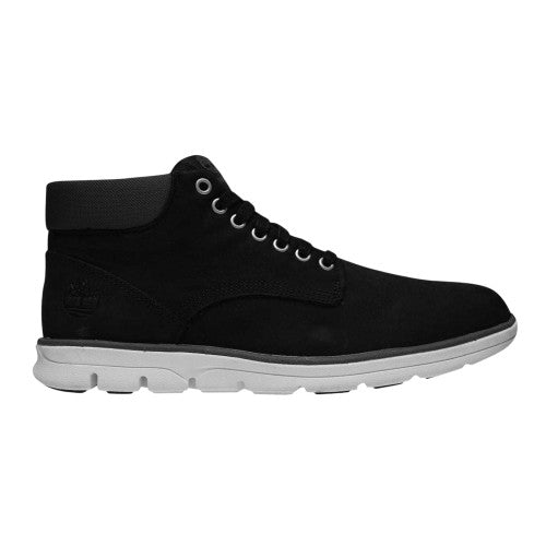 Front - Timberland Mens Bradstreet Leather Mid Cut Chukka Boots