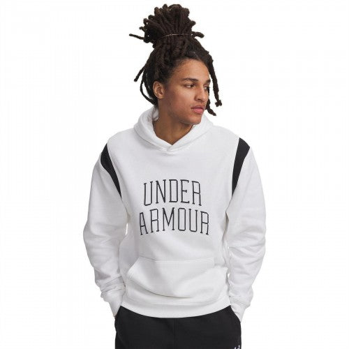 Front - Under Armour Mens Rival Slim Hoodie