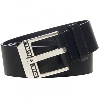 Front - Diesel Mens Bluestar Buffalo Leather Belt