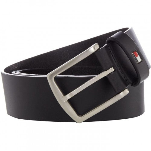 Front - Tommy Hilfiger Mens Denton Leather Belt