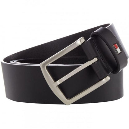 Front - Tommy Hilfiger Mens Denton Leather Belt