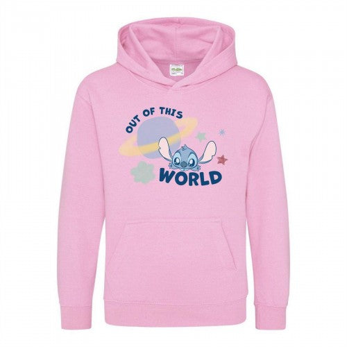 Front - Lilo & Stitch Childrens/Kids Out Of This World Hoodie